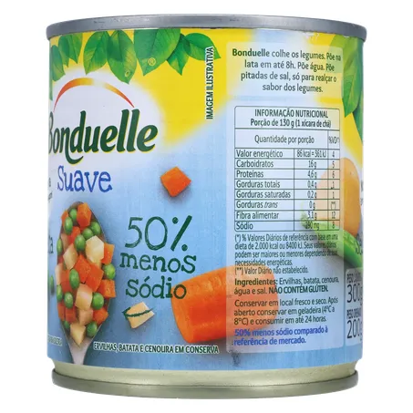 Seleta bonduelle suave lt 200g 360-5