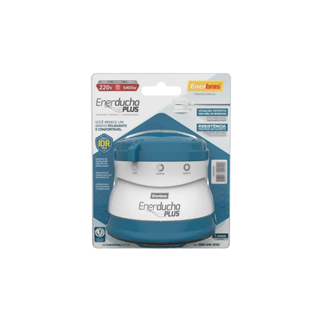 DUCHA ENERBRAS ENERDUCHA PLUS AZUL CLARA 5400W