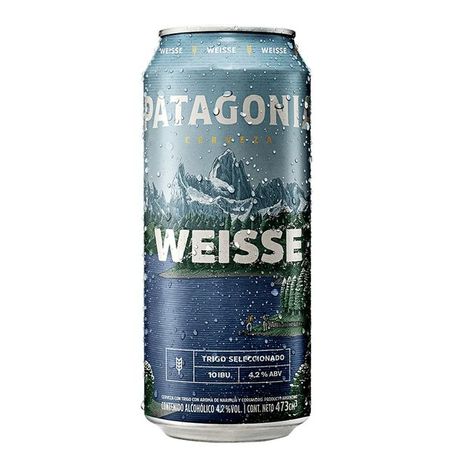 CERVEJA PATAGONIA WEISSE LT 473ML