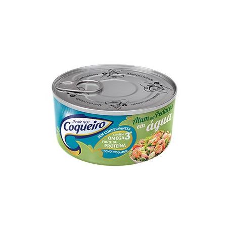 Atum coqueiro em pedacos natural 170g