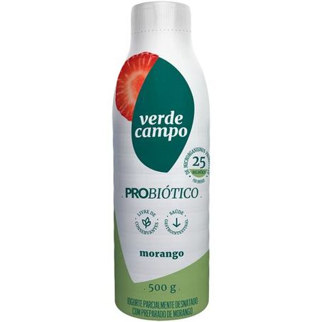 IOG VERDE CAMPO PROBIOTICO MORANGO 500G
