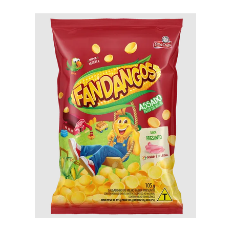 Salgadinho Elma Chips Fandangos Presunto 105g