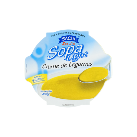 SOPA CREME DE LEGUMES SACIA 450G