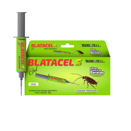 Inseticida Mata Baratas Blatacel Gel 10g