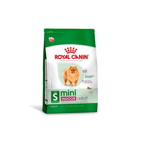 Ração Seca Royal Canin Mini Indoor Adult para Cães Adultos de Porte Pequeno 2,5Kg