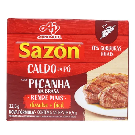 CALDO SAZON PÓ PICANHA 32,5G