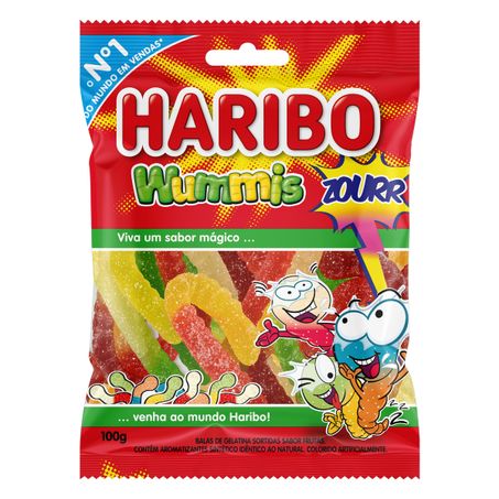 BALA DE GELATINA FRUTAS ÁCIDAS WUMMIS HARIBO