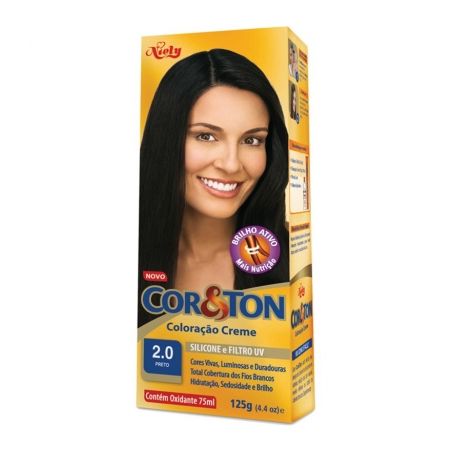 Tintura cor&ton m.k.preto 2.0