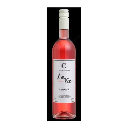 VINHO ROSE PINOT LA VIE CAVALLERI 750ML