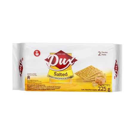 Biscoito dux cracker sabor queijo e manteiga 225g
