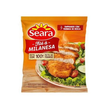 FILE DE FRANGO A MILANESA SEARA 400G