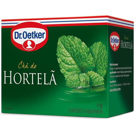 CHÁ DR OETKER HORTELÃ 15G