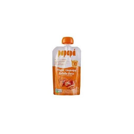ALIMENTO INFANTIL PAPAPA 100G ORGANICO MACA BATATA DOCE E CENOURA