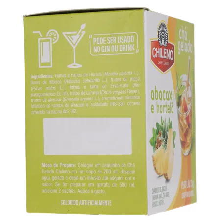 Cha chileno gelado abac/hort 15g 360-29