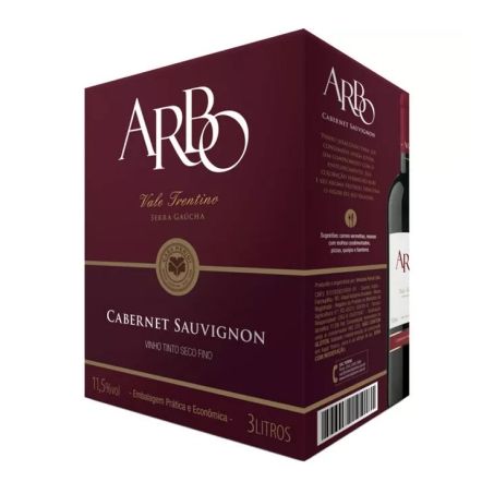 VINHO ARBO BAG BOX CABERNET SAUV 3L