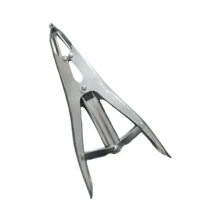 Alicate elastrador em aço inox