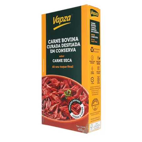 Carne Seca Vapza Desfiada E Cozida 400G 360-4