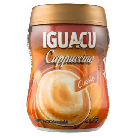 CAPPUCCINO SOLÚVEL CLASSIC IGUAÇU