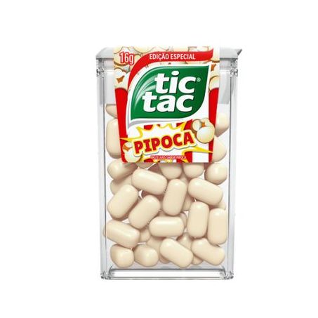 Pastilha Tic Tac Pipoca 16G