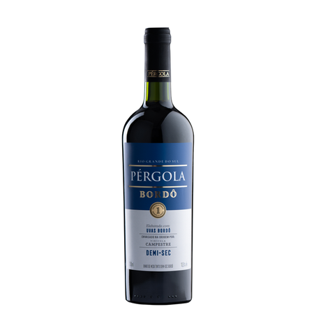 Vinho tinto nacional pérgola bordô demi sec 750ml