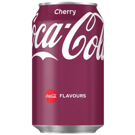 Refrigerante coca cola cherry 330 ml