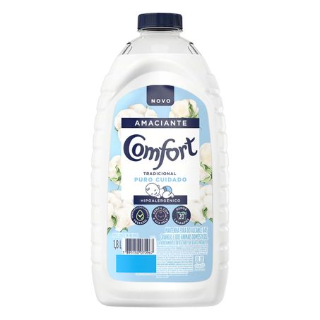AMACIANTE DE ROUPA DILUÍDO TRADICIONAL PURO CUIDADO COMFORT