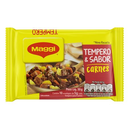 TEMPERO PARA CARNES MAGGI TEMPERO & SABOR