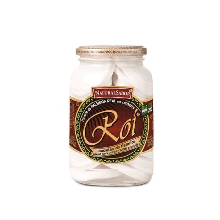 Palmito Roi Rodela Vidro 300g