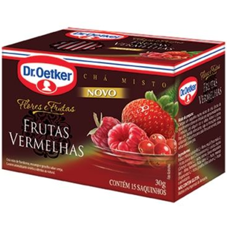 CHÁ DR OETKER F&F FRUTAS VERMELHAS 30G