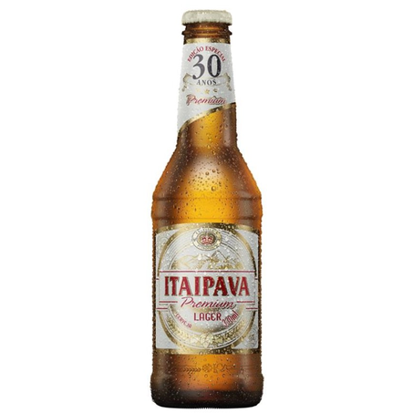 Cerveja Lager Itaipava Garrafa 330ml Edição Especial 30 Anos