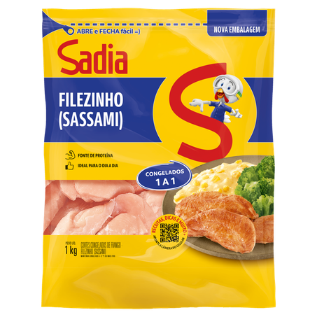 Filé de Frango Sadia Sassami Congelado 1kg