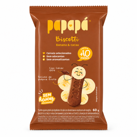 BISCOTTI BANANA E CACAU 60G