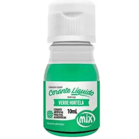 Mix-corante 10ml verde hortela