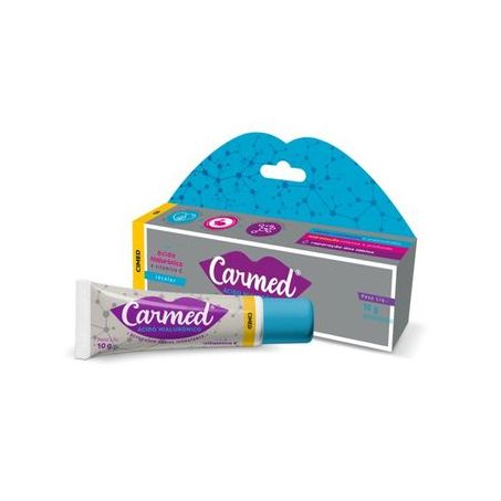 HIDRATANTE LABIAL CARMED ÁCIDO HIALURÔNICO E VITAMINA E INCOLOR 10G