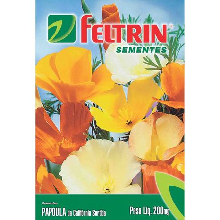 SEMENTE FELTRIN FLOR PAPOULA COMUM