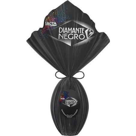 Ovo de chocolate lacta diamante negro 300g
