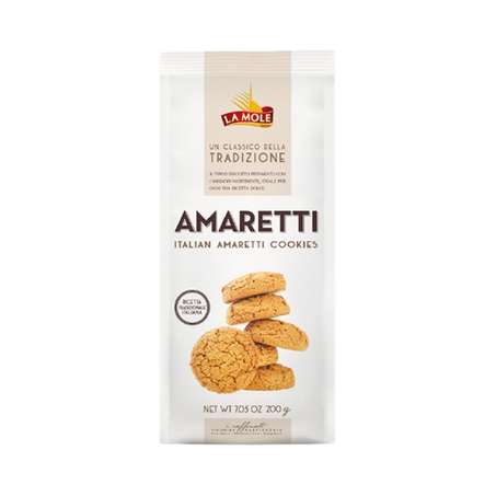 BISCOITO LA MOLE AMARETTI 200G 