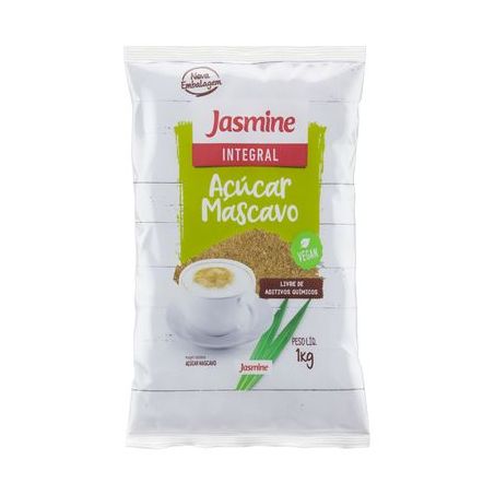 ACUCAR MASCAVO JASMINE ORGANICO 1KG