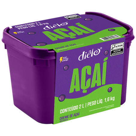 Sorvete dielo acai pote 2l
