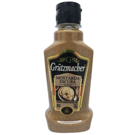 Mostarda grutzmacher 200gr amarela escur