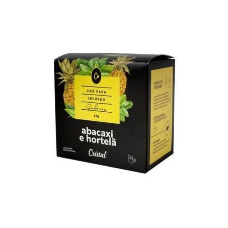 Chá abacaxi hortelã cristal 10g