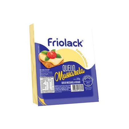 Queijo mussarela fat friolack 300g