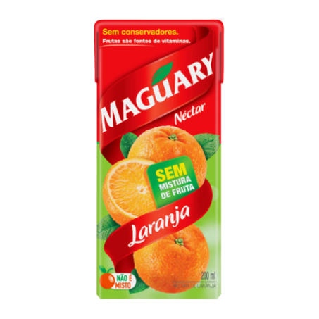 SUCO DE LARANJA 200ML MAGUARY