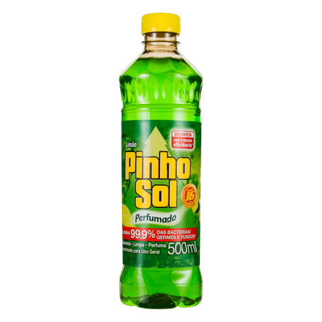 DESINFETANTE PINHO SOL LIMAO 500ML ORGINAL