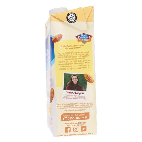 ALIMENTO COM AMÊNDOA BLUE DIAMOND BAUNILHA 1L 360-8