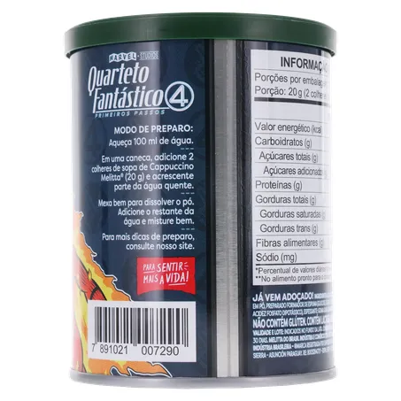 MISTURA CAPPUCCINO MELITTA CHOCOLATE 200G 360-14