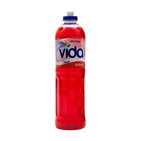 Detergente Liquido Vida 500ml Maca
