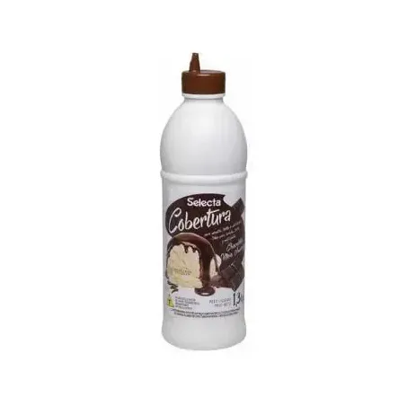 Cobertura para sorvetes selecta chocolate frasco 300g