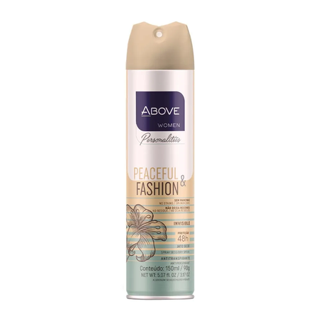 DESOD AERO ABOVE PEACEFUL & FASHION 150ML FEMININO