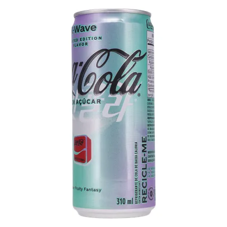 Refrigerante Coca Cola Sem Açúcar K-Wave Fruity Fantasy Lata 310ml 
  360-5